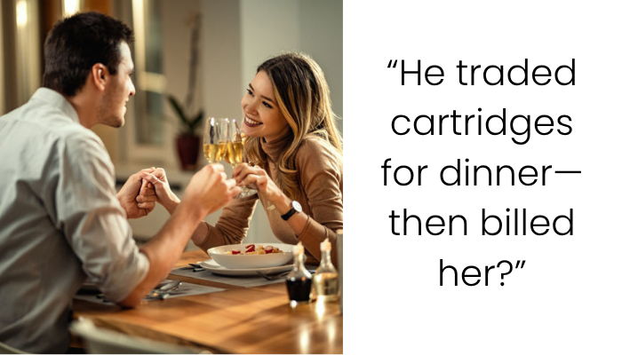 “I Traded Ink Cartridges for Dinner—Now She Owes Me?”: First-Date Bill Backlash Sparks Etiquette Firestorm