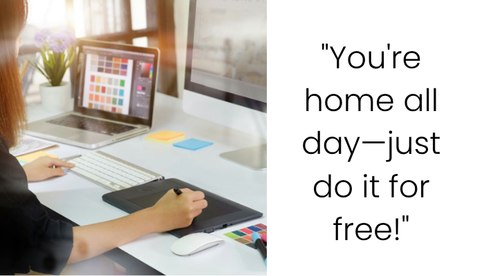 When “Working From Home” Isn’t a Free Pass: Freelance Designer Sets Boundaries With Entitled Church Member