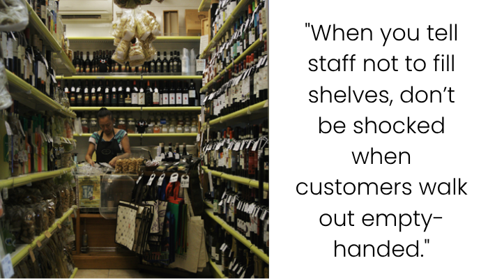 Empty Shelves, Empty Sales: When Malicious Compliance Meets Retail Policy