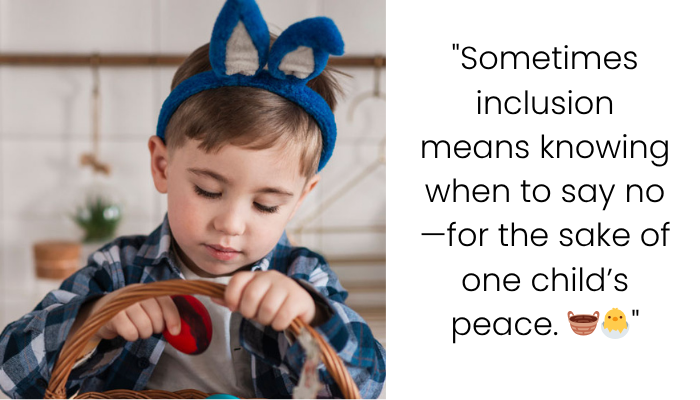AITA for Not Letting My Neighbor’s Granddaughter Join My Autistic Son’s Easter Egg Hunt?