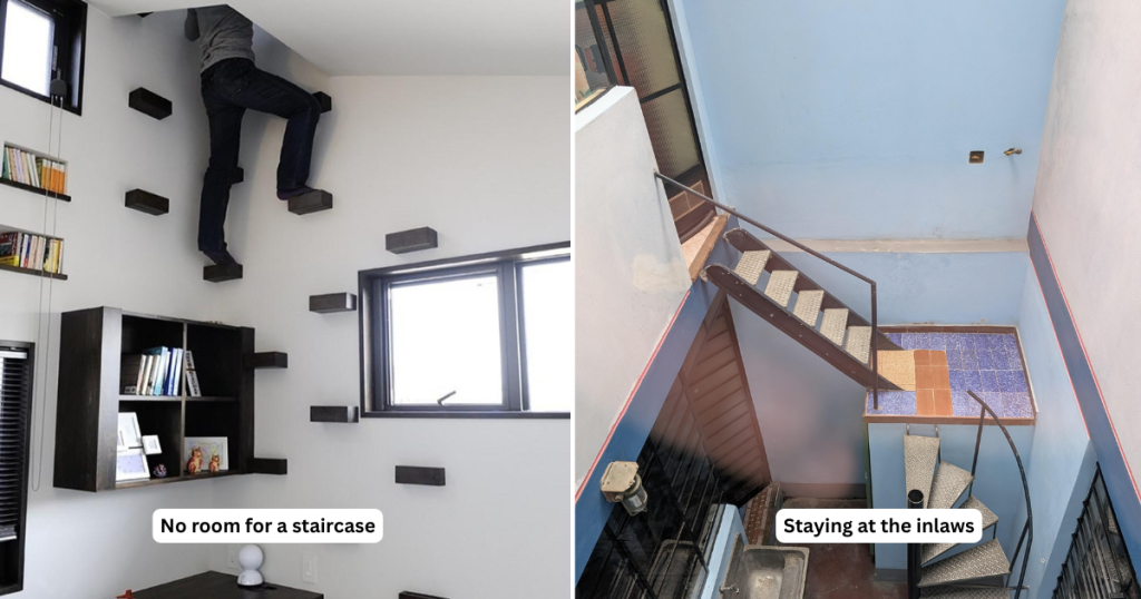 25 Weird Stair Designs That Are a Total Safety Nightmare