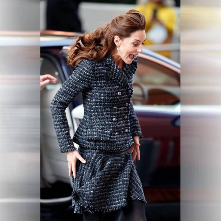 When the Wind Blew Up Kate's Skirt