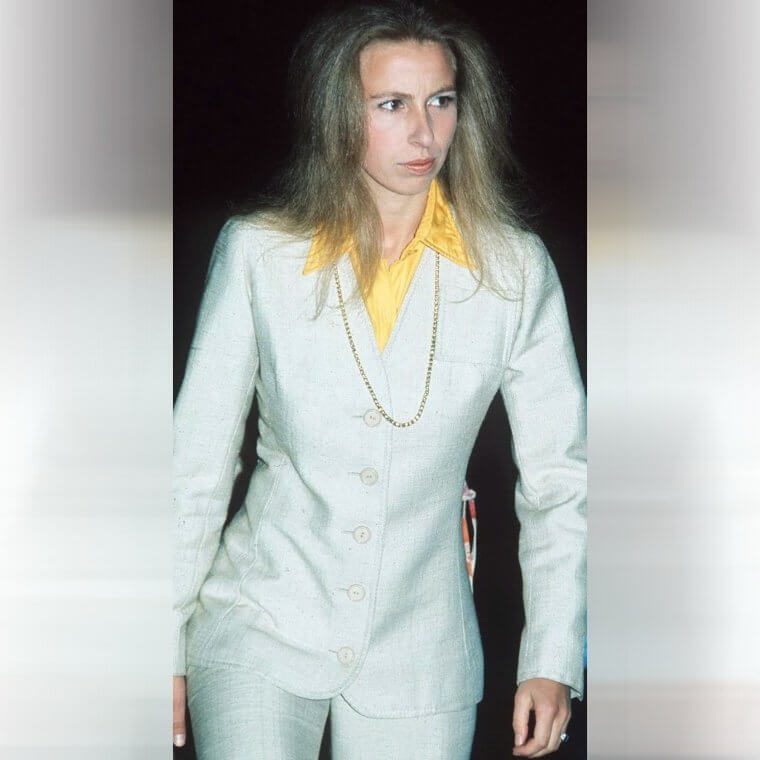 When Princess Anne Wore This Pantsuit