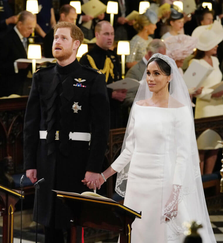 When Meghan Wore a Creased Wedding Dress