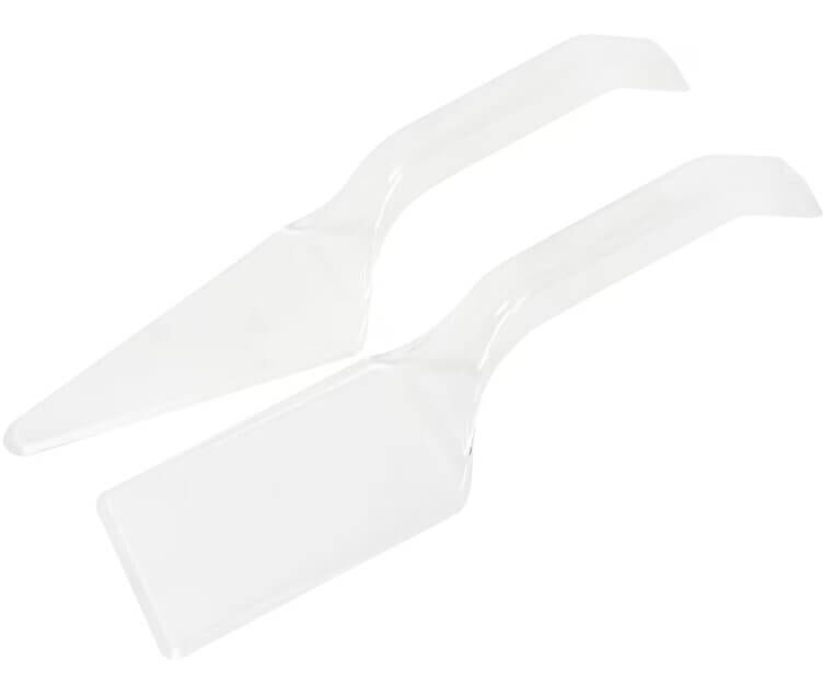 Transparent Cake Servers