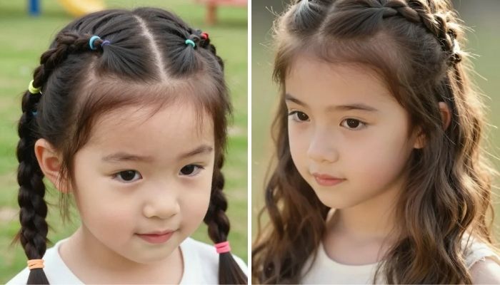 23 Cute Braid Hairstyles for Kids That Parents and Kids Both Love